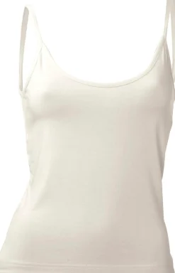 Strandmode|Shirts|heine Spaghettitop in figurbetontem Schnitt ecru