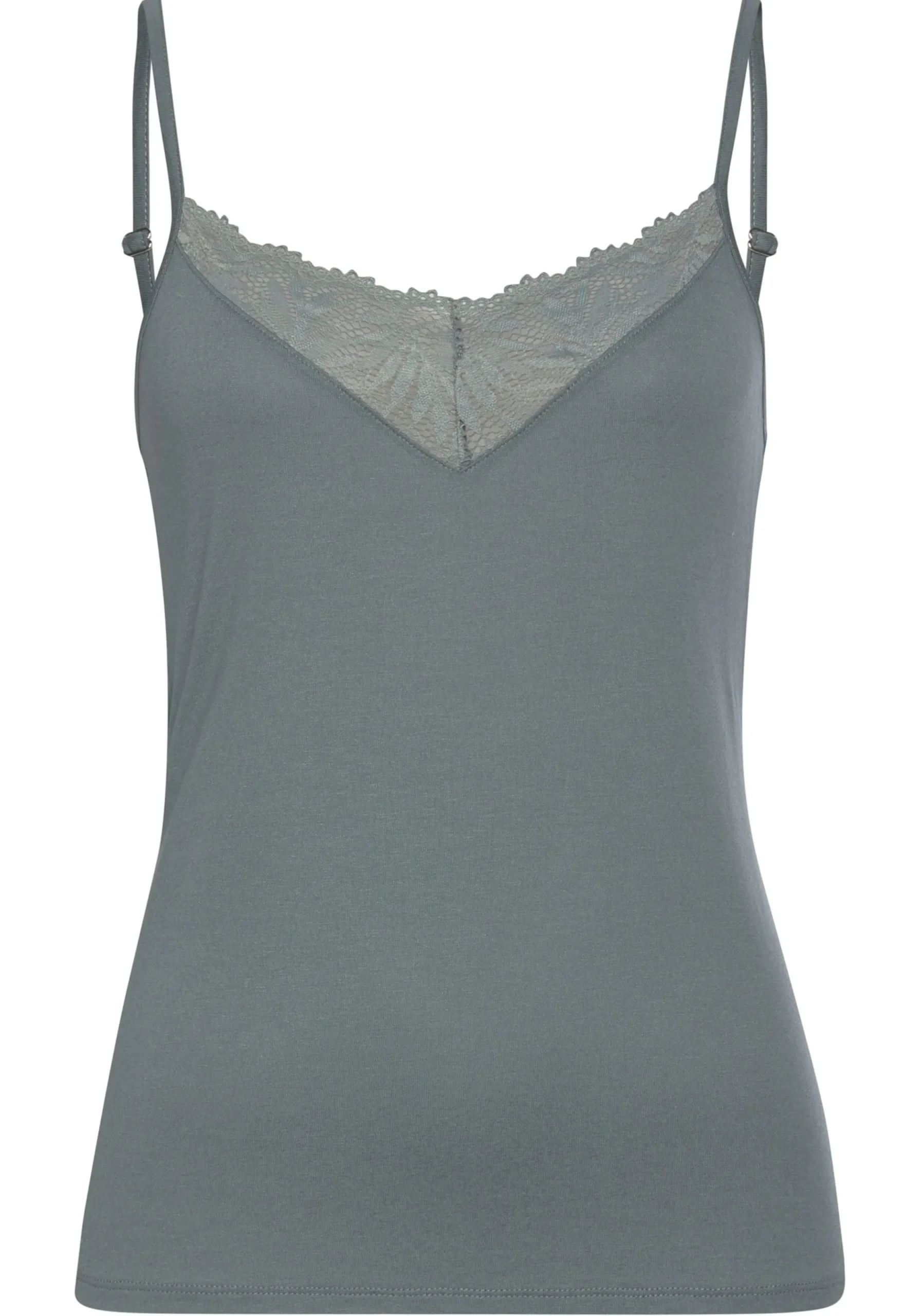 Shirts|LASCANA Spitzentop petrol
