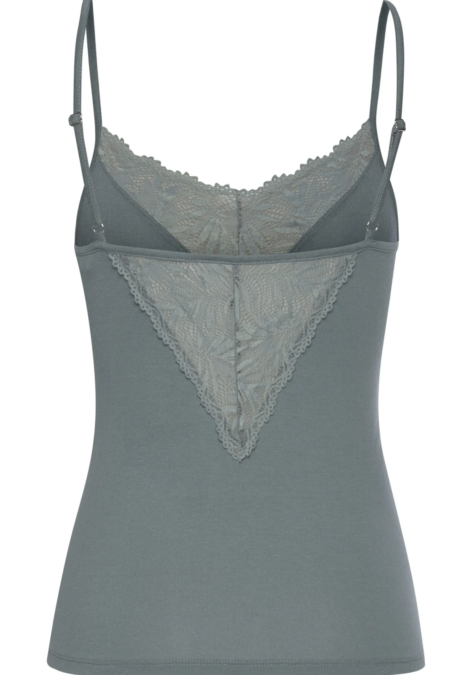 Shirts|LASCANA Spitzentop petrol