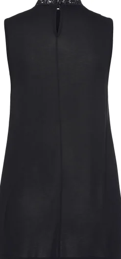 Shirts|LASCANA Spitzentop schwarz
