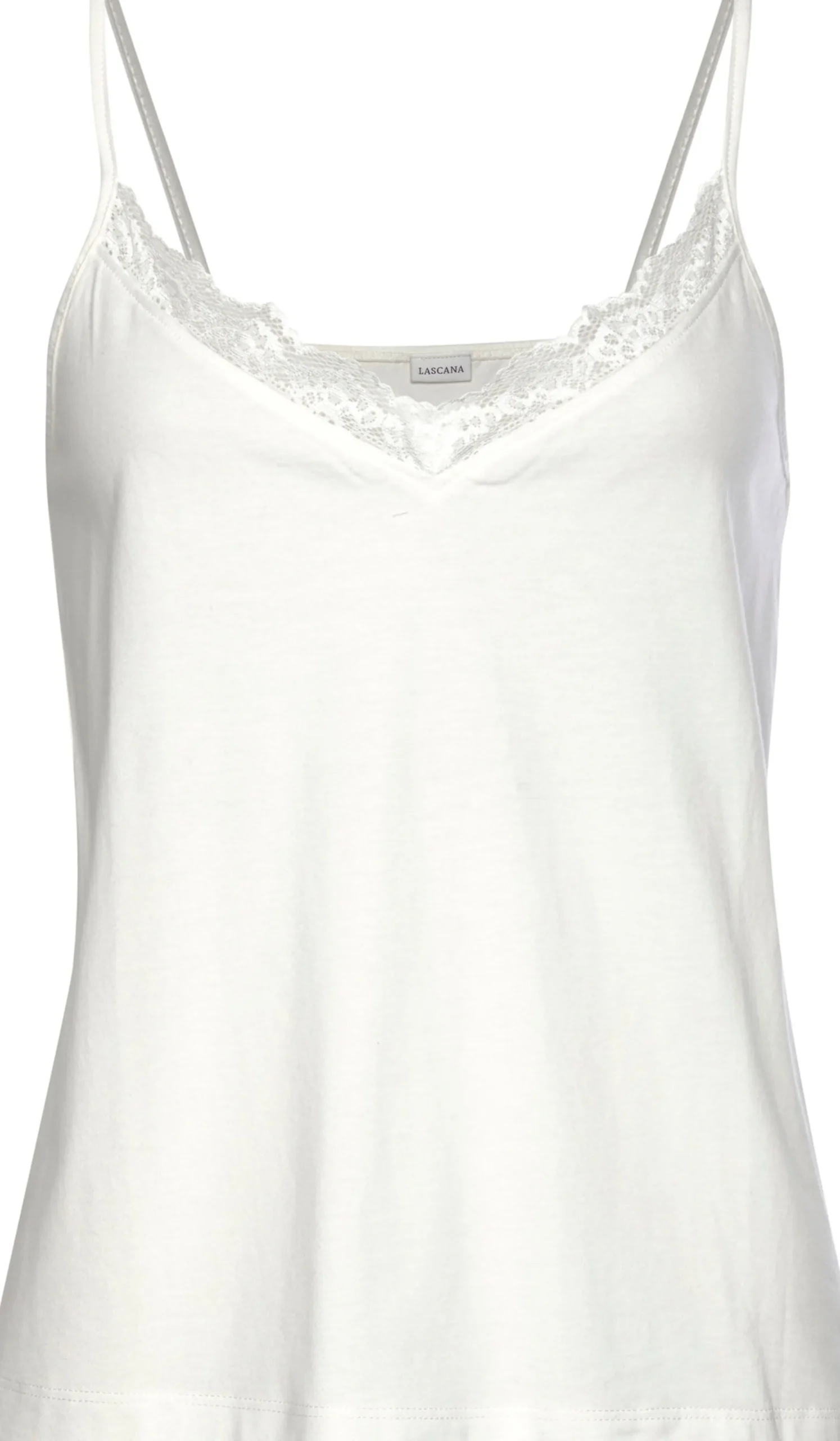Shirts|LASCANA Spitzentop ecru