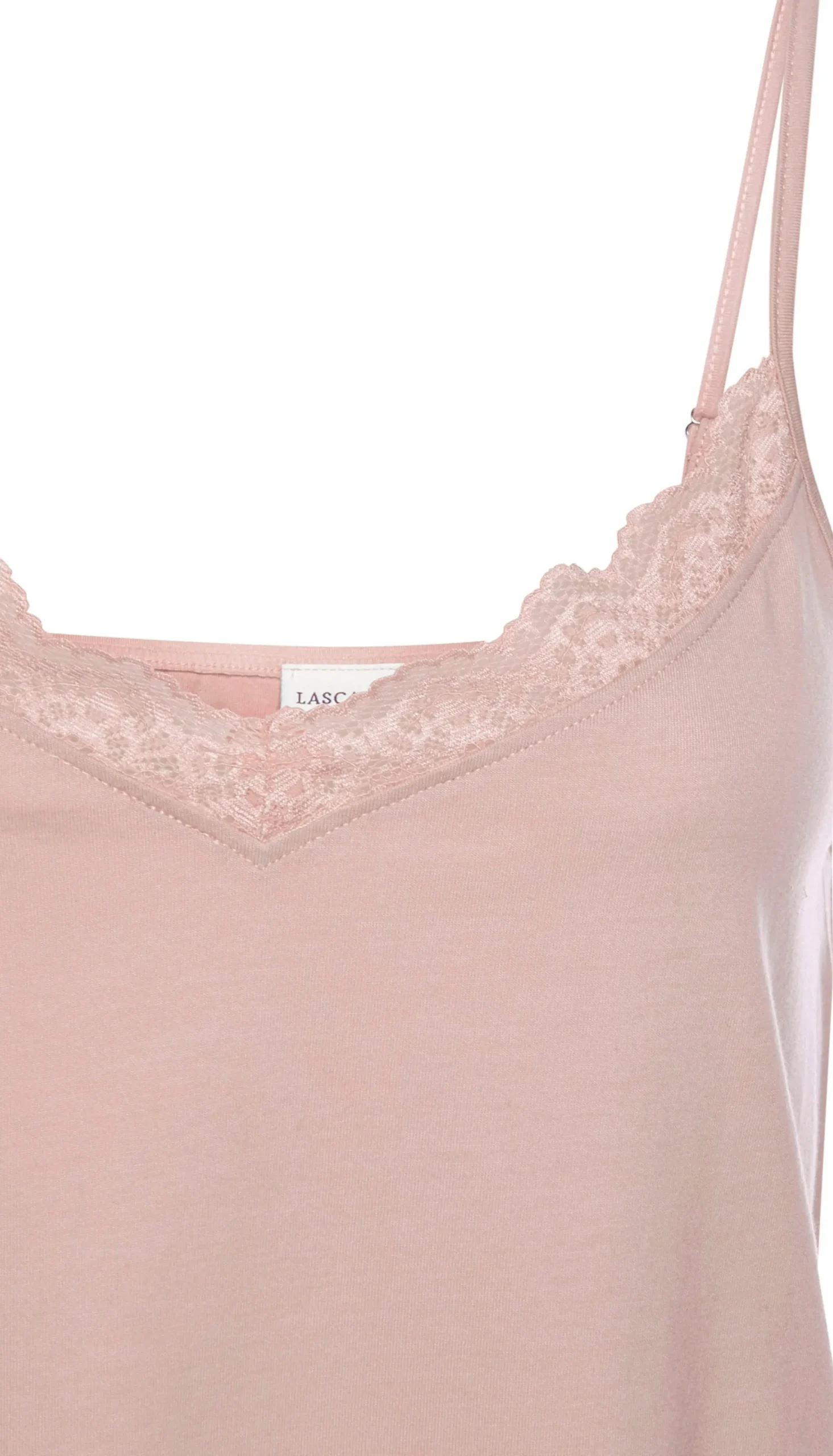Shirts|LASCANA Spitzentop altrosa
