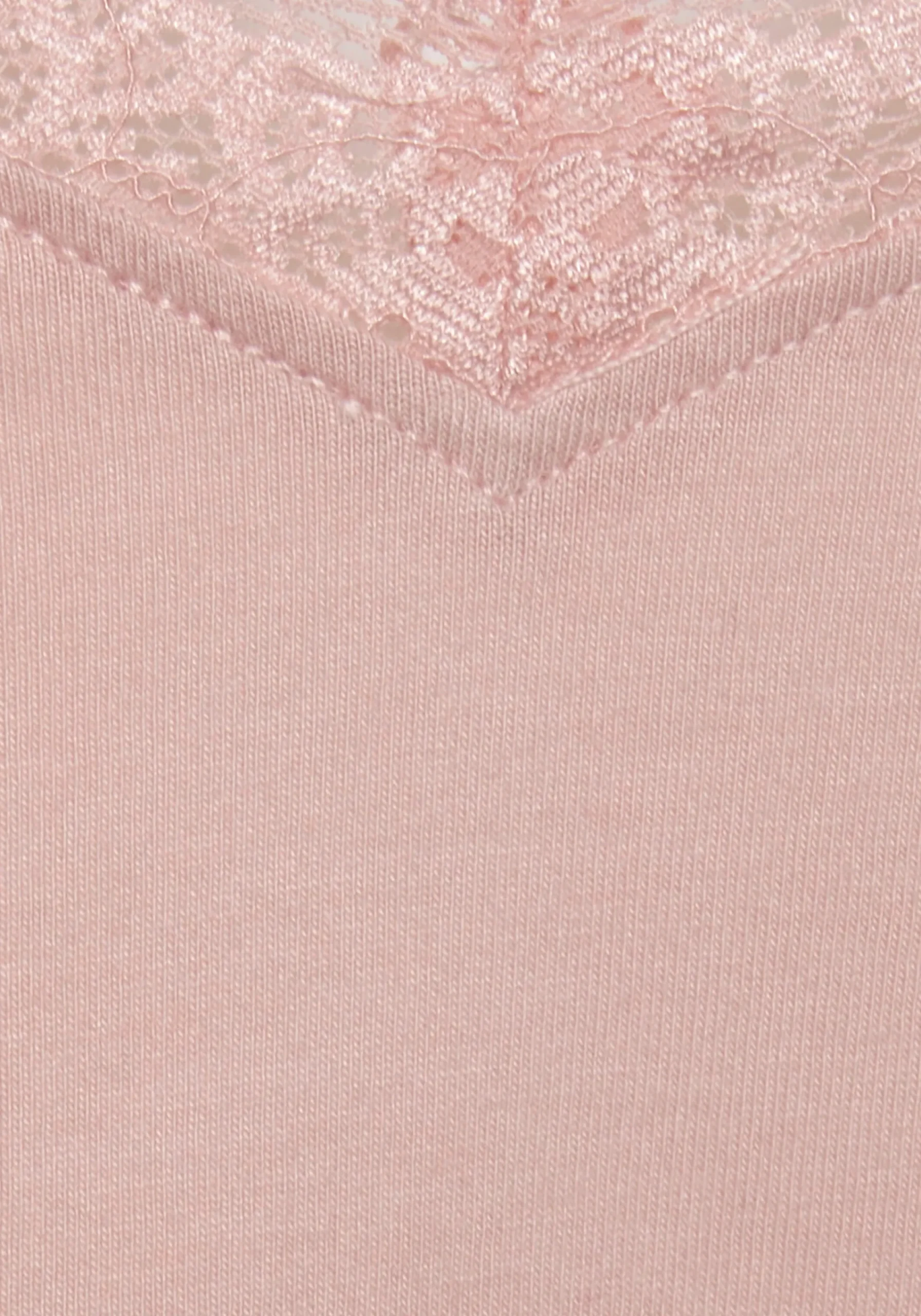 Shirts|LASCANA Spitzentop altrosa