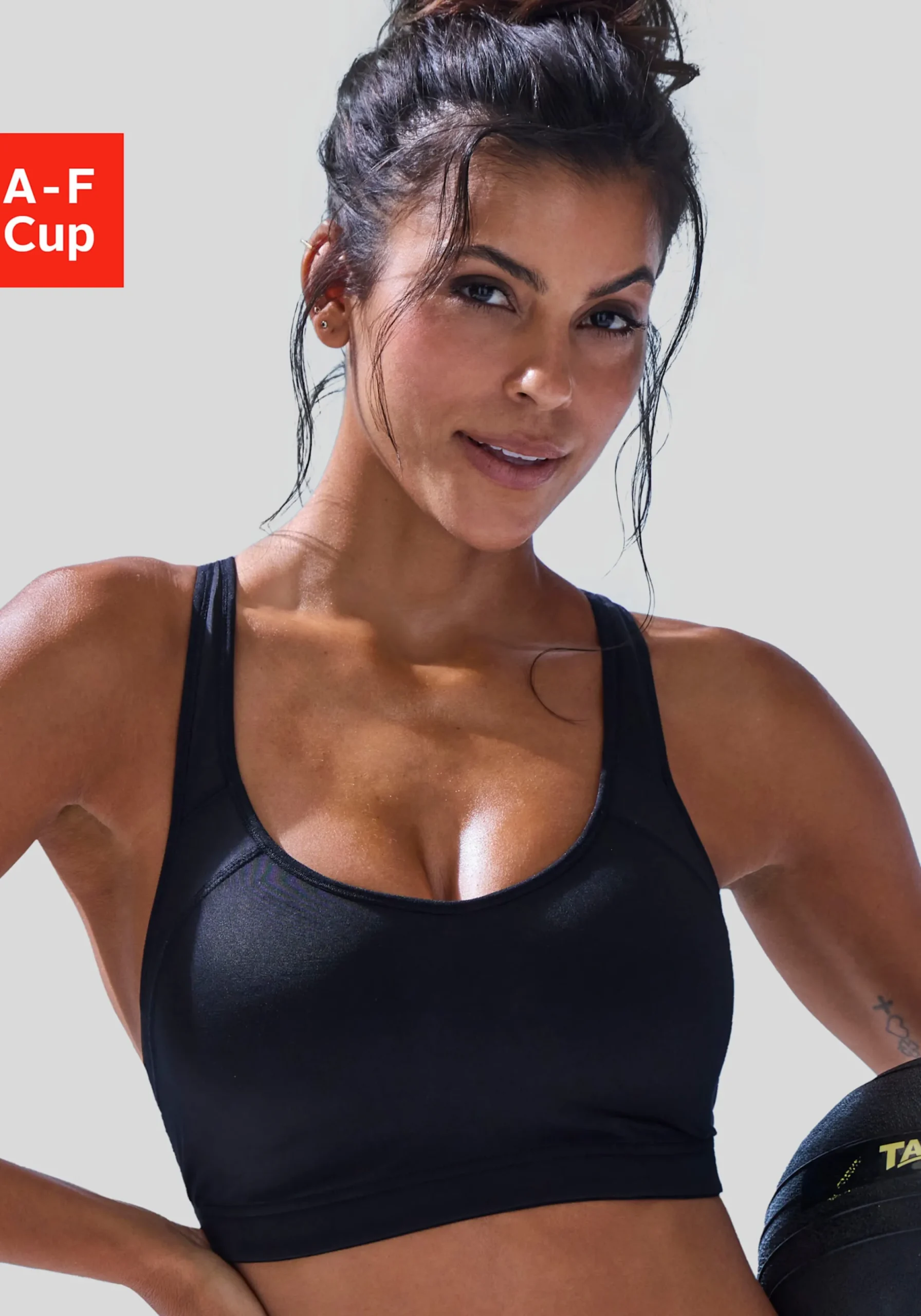 Bhs|LASCANA ACTIVE Sport-BH schwarz
