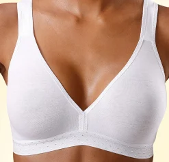 Bhs|petite fleur Sport-BH 2xweiß
