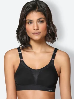 Bhs|Triumph Sport-BH ohne Bügel schwarz