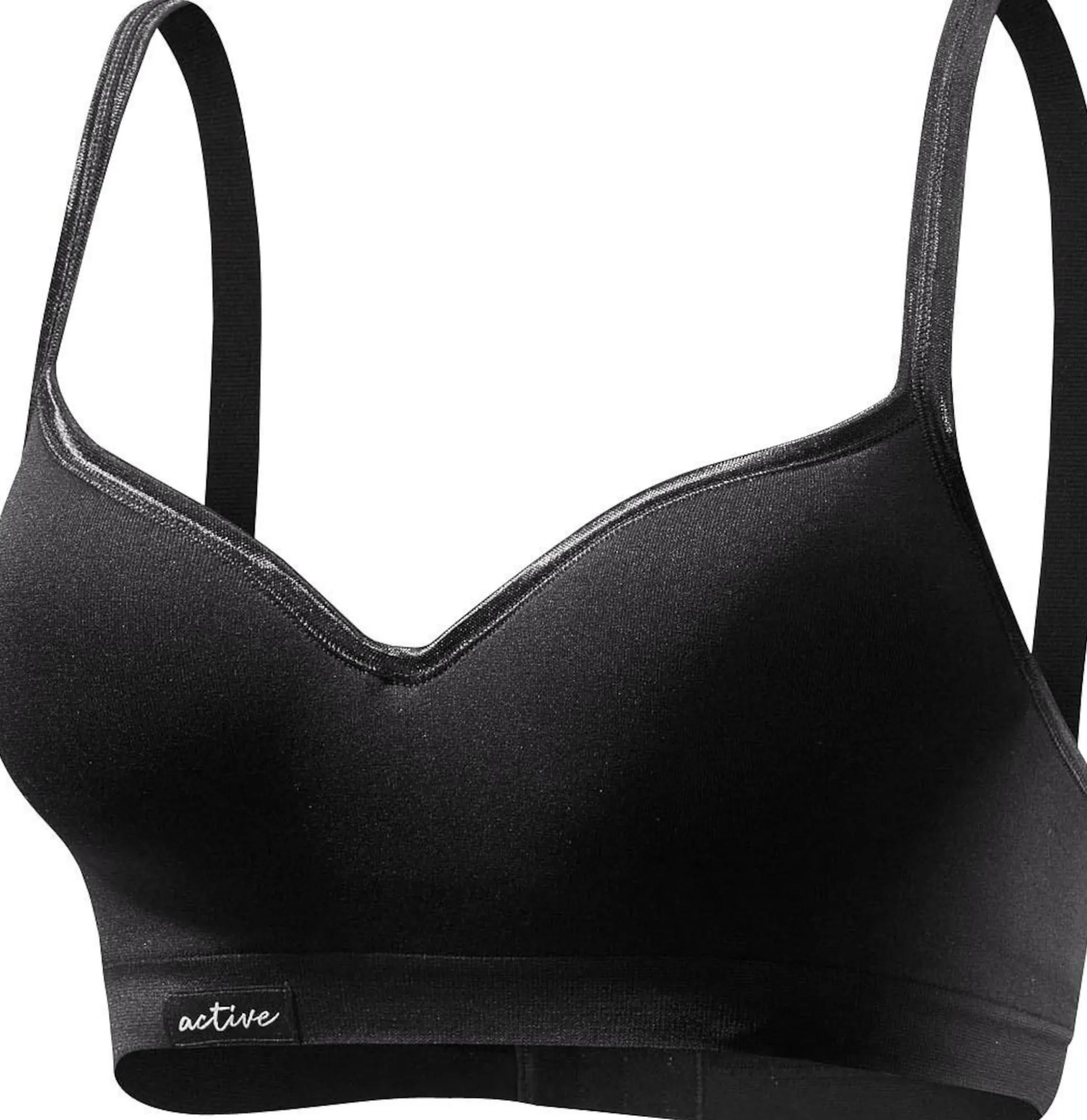 Bhs|LASCANA ACTIVE Sport-Push-up-BH schwarz