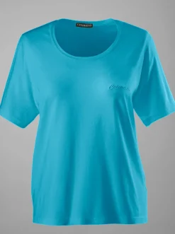 Shirts|Catamaran Sports Sportshirt mit Stickerei marine+türkis