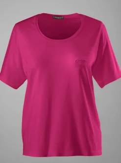 Shirts|Catamaran Sports Sportshirt mit Stickerei schwarz+pink
