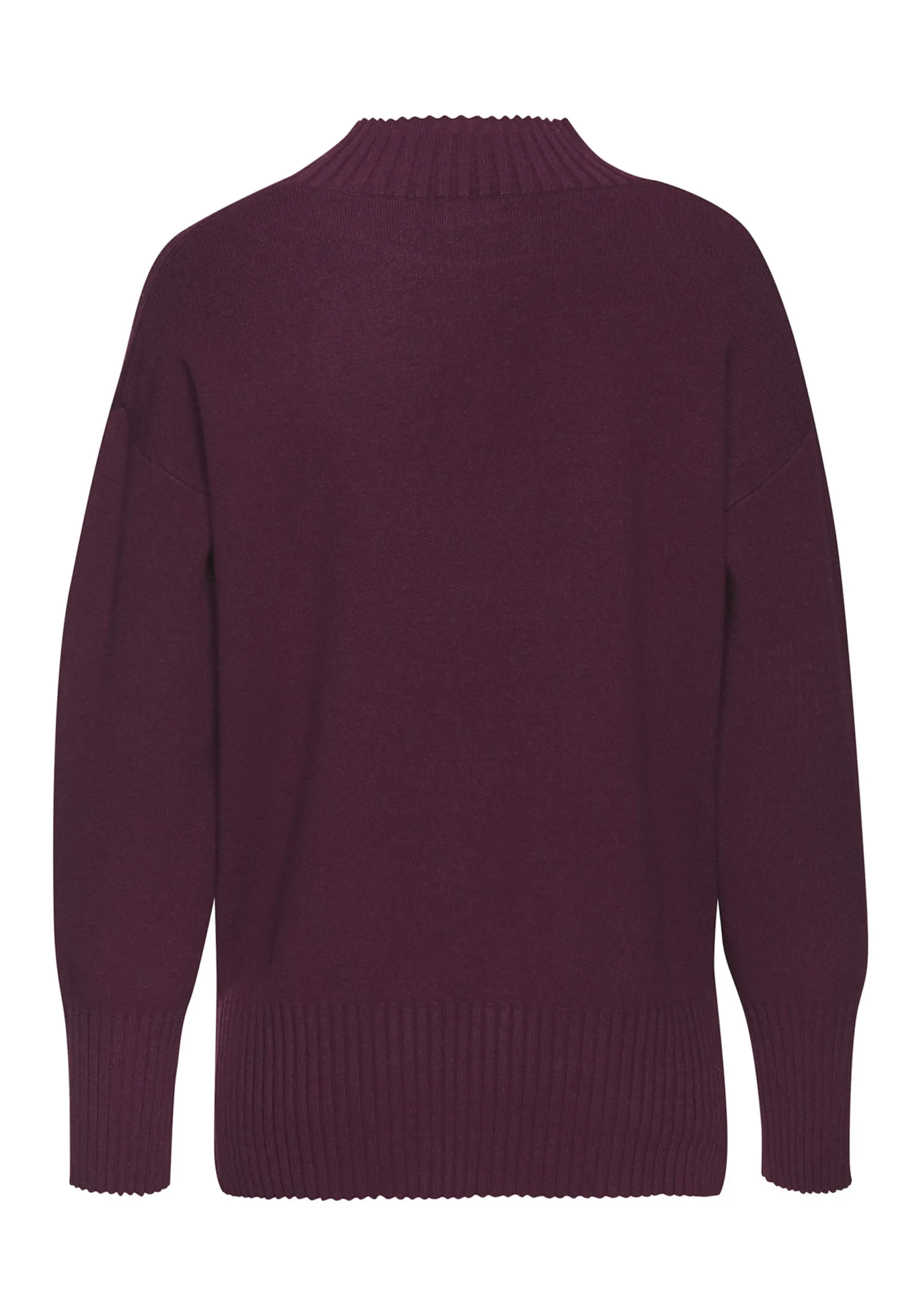 Strandmode|LASCANA Stehkragenpullover burgunder