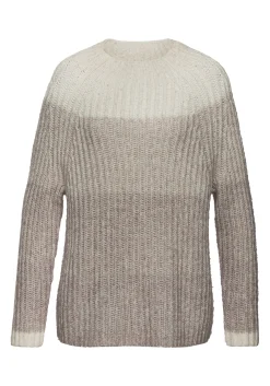 Strandmode|LASCANA Stehkragenpullover beige-taupe