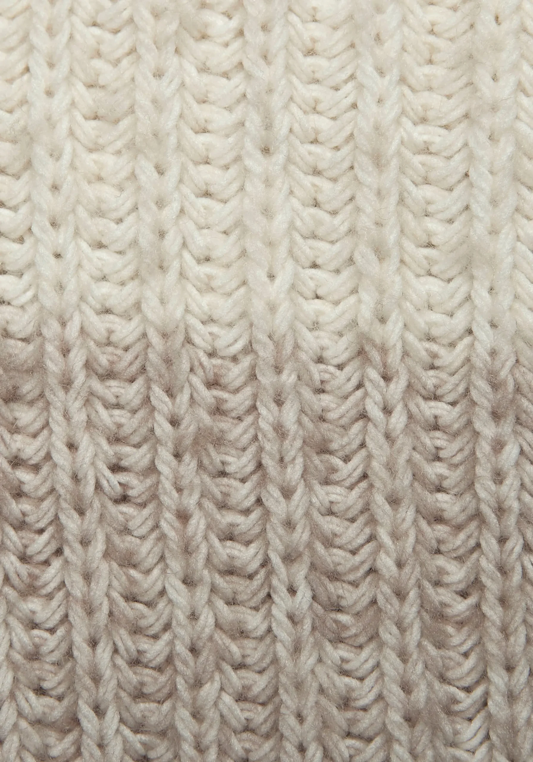 Strandmode|LASCANA Stehkragenpullover beige-taupe