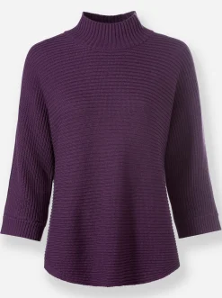 Pullover|heine Stehkragenpullover traube