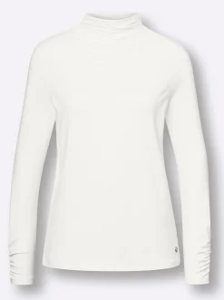 Shirts|CREATION L PREMIUM Stehkragenshirt ecru