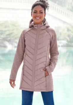 Jacken|Vivance Steppjacke altrosa