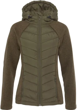 Jacken|Vivance Steppjacke khaki