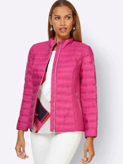 Jacken| Steppjacke fuchsia