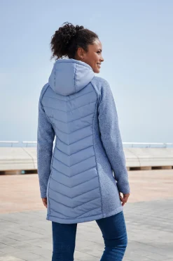 Jacken|Vivance Steppjacke blau