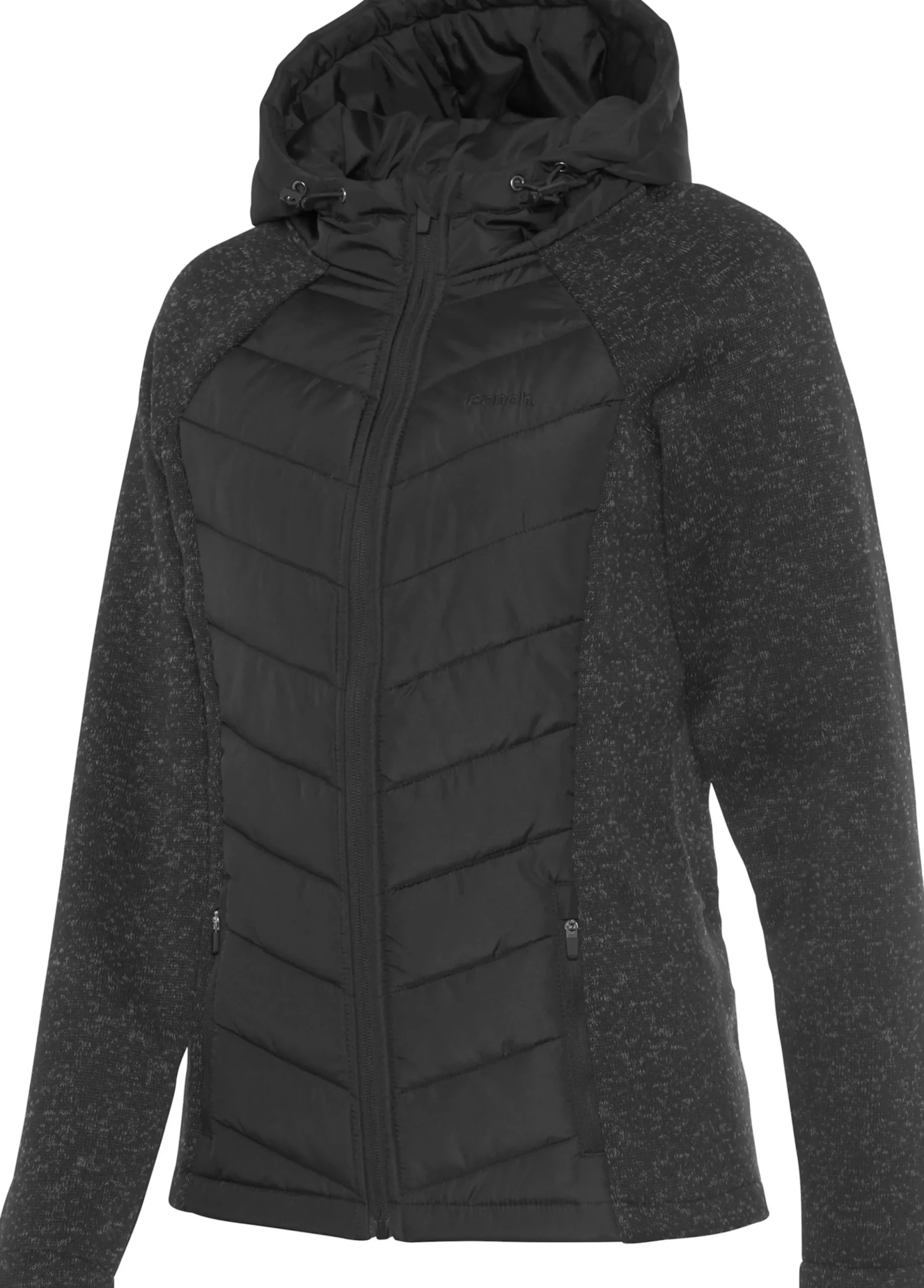 Jacken|Vivance Steppjacke schwarz