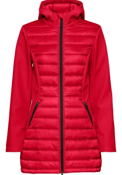 Jacken| Steppjacke rot