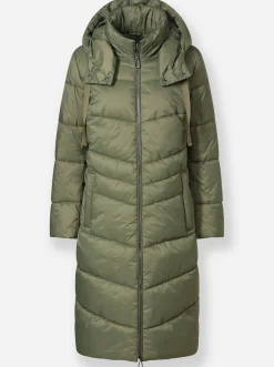 Mäntel|heine Steppmantel abnehmbare Kapuze khaki