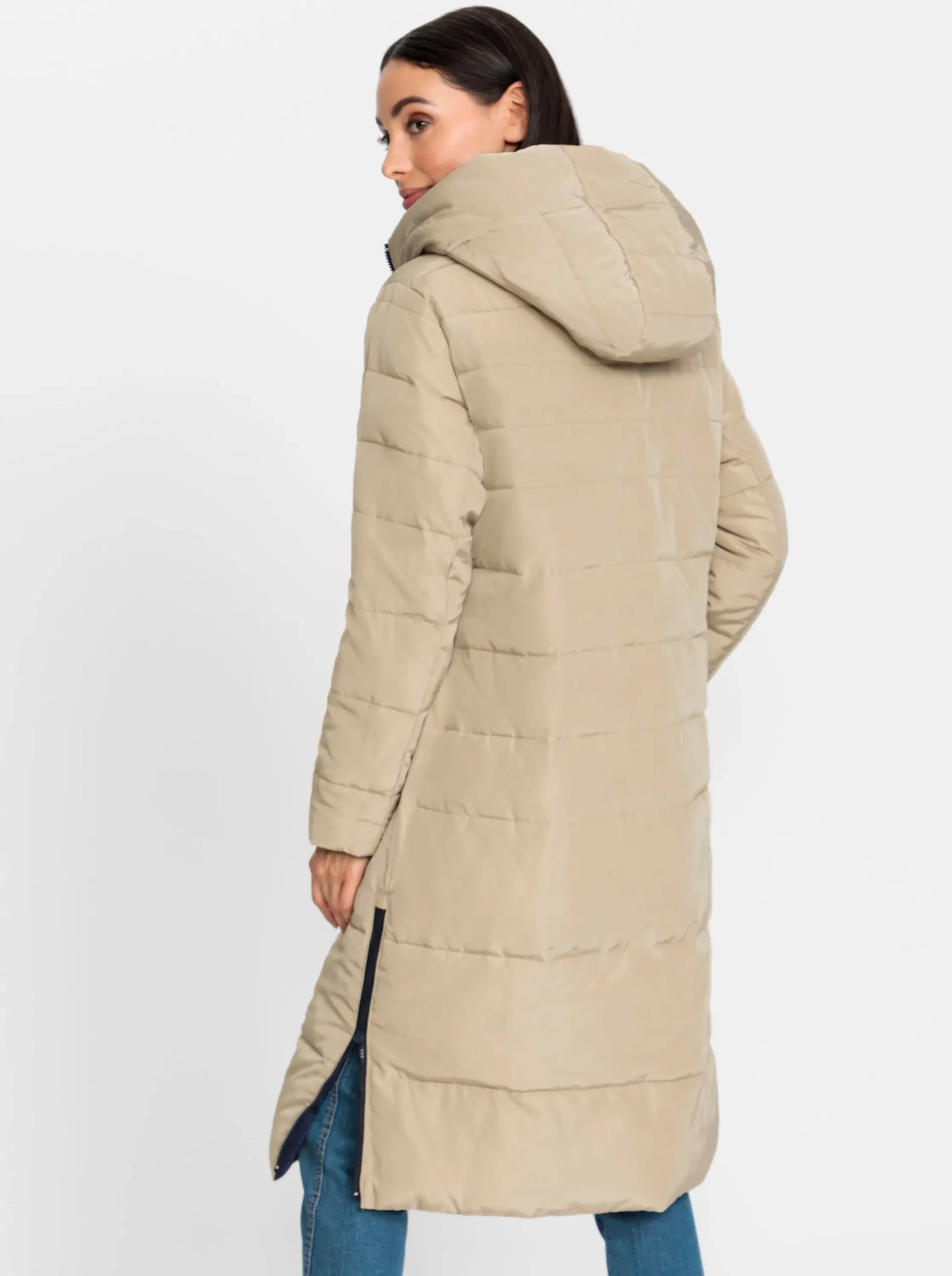Mäntel|heine Steppmantel mit Wende-Funktion marine-beige