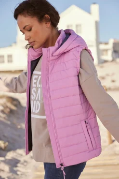 Jacken|Elbsand Steppweste rosa