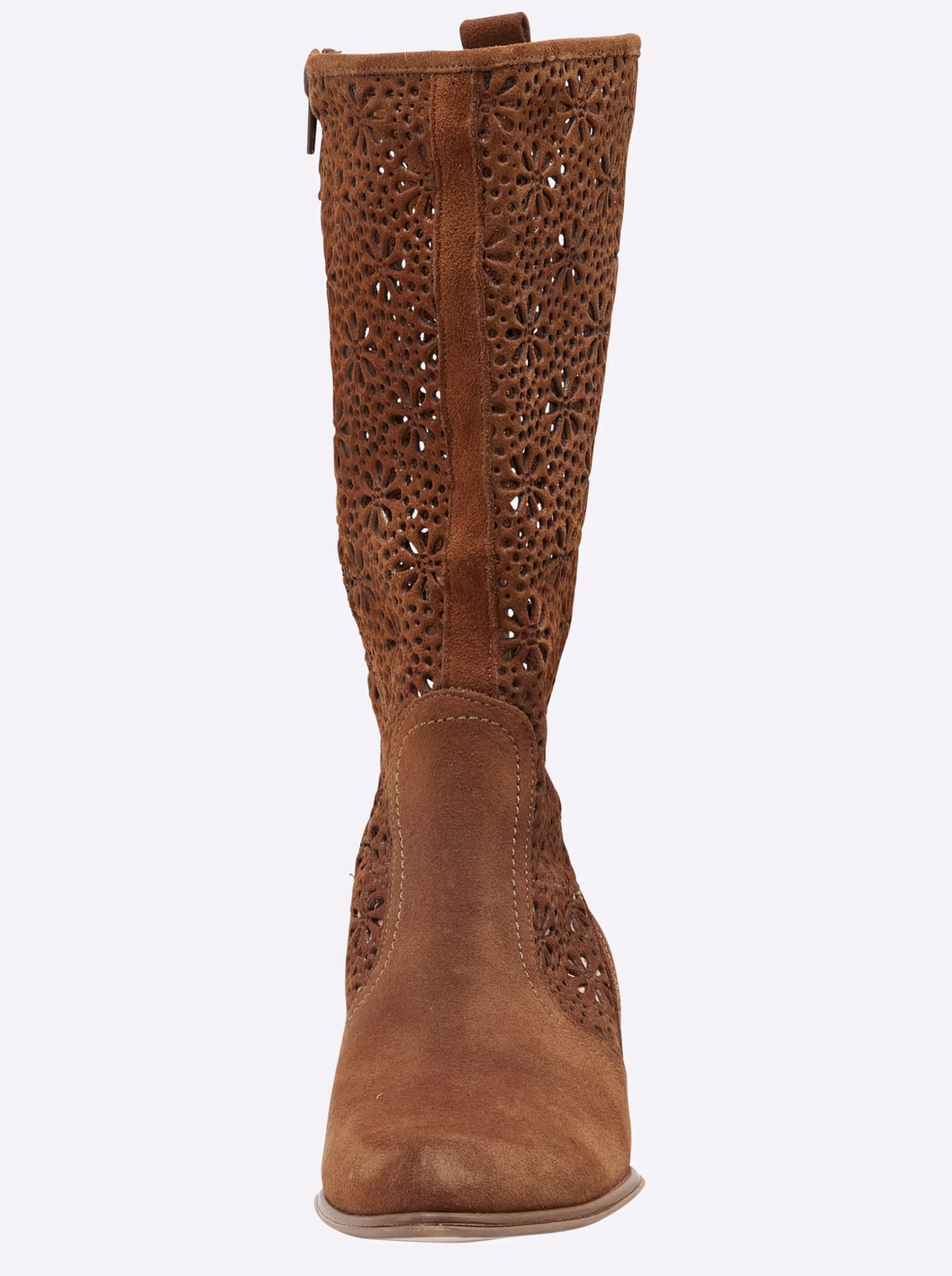 Stiefel|heine Stiefel cognac
