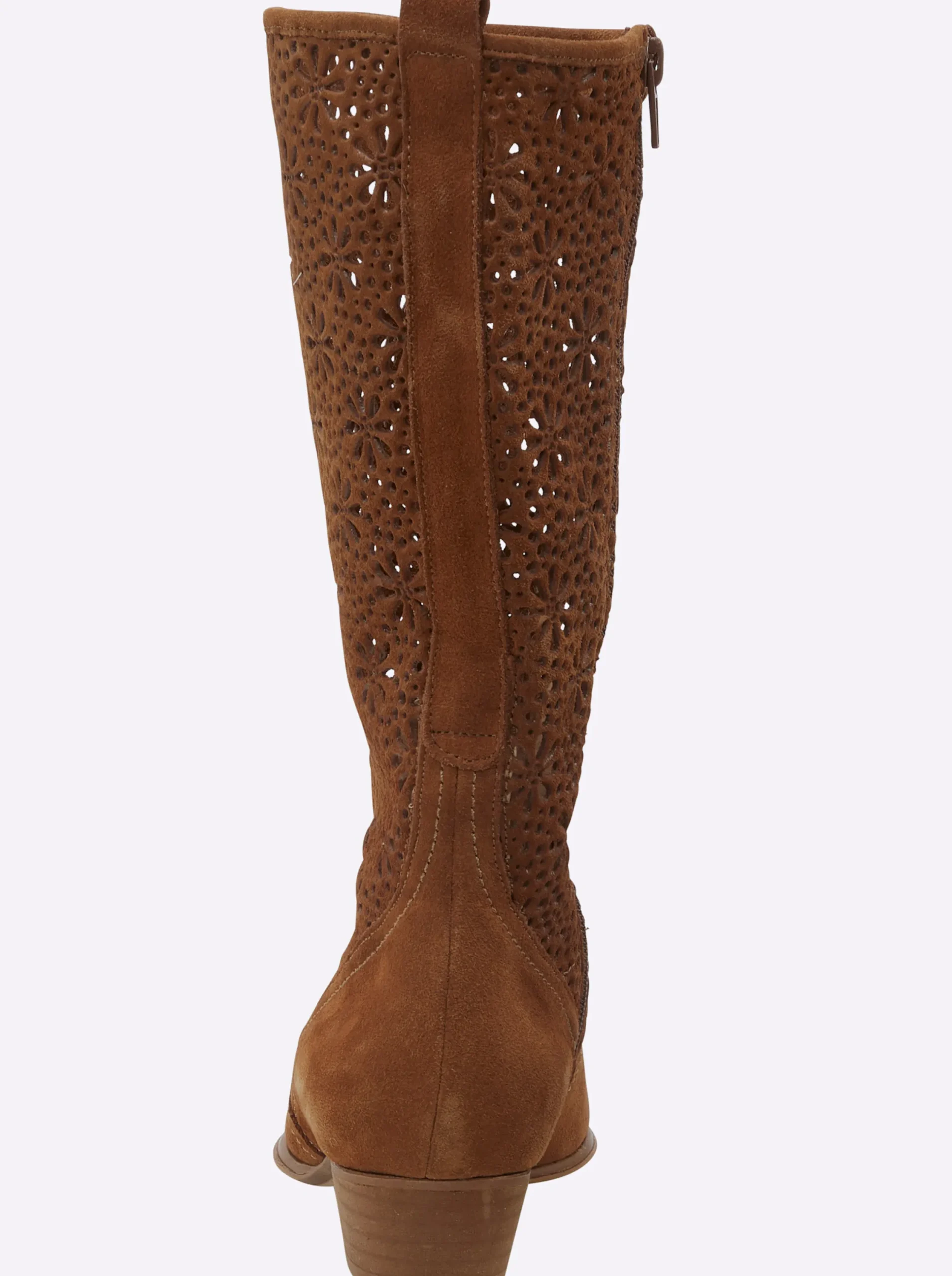 Stiefel|heine Stiefel cognac