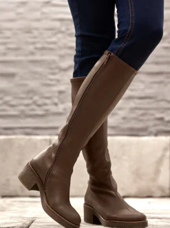 Stiefel|heine Stiefel cognac