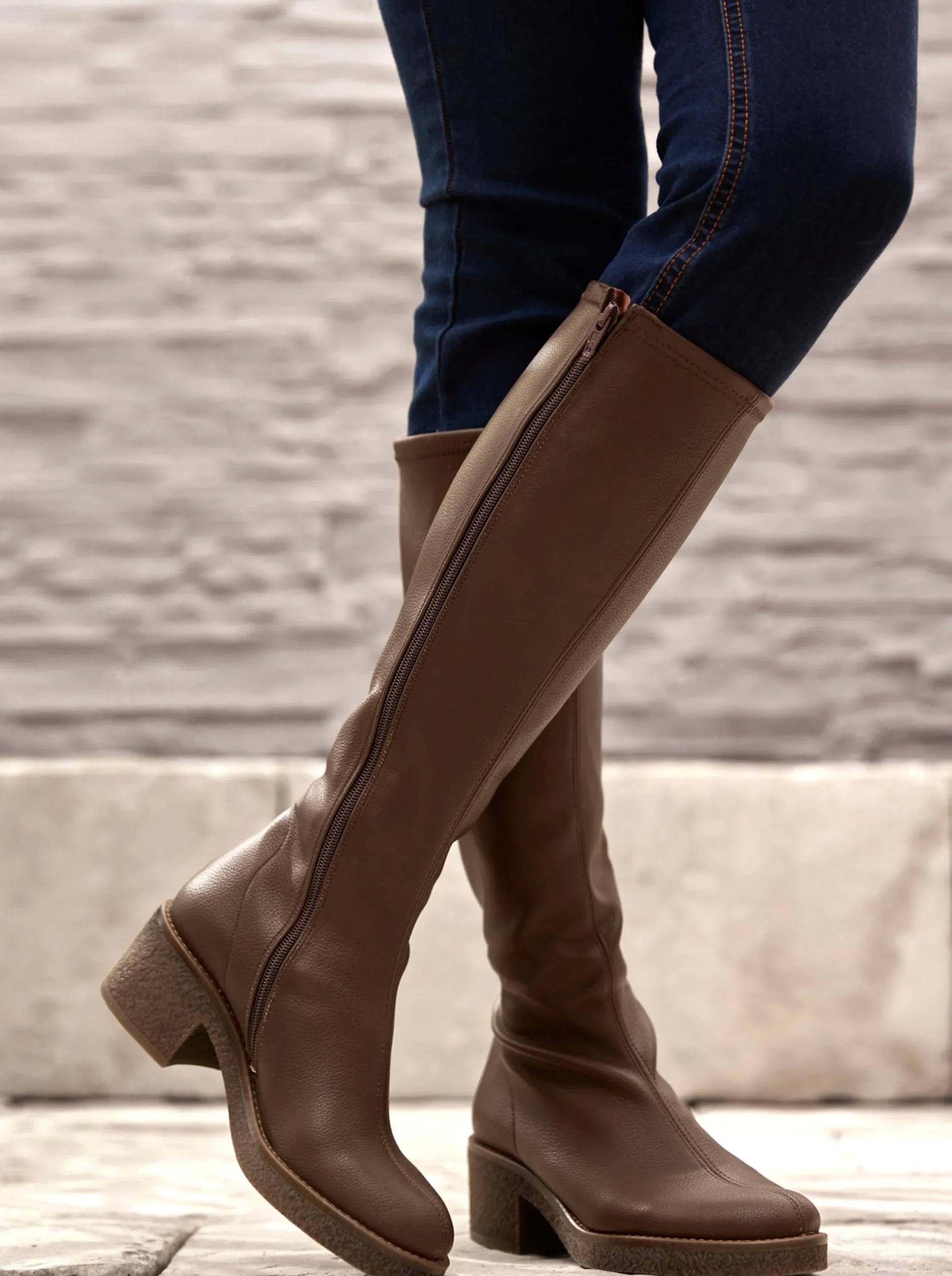 Stiefel|heine Stiefel cognac