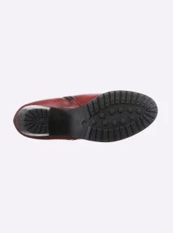 Stiefeletten|Stiefel|heine Stiefelette rot