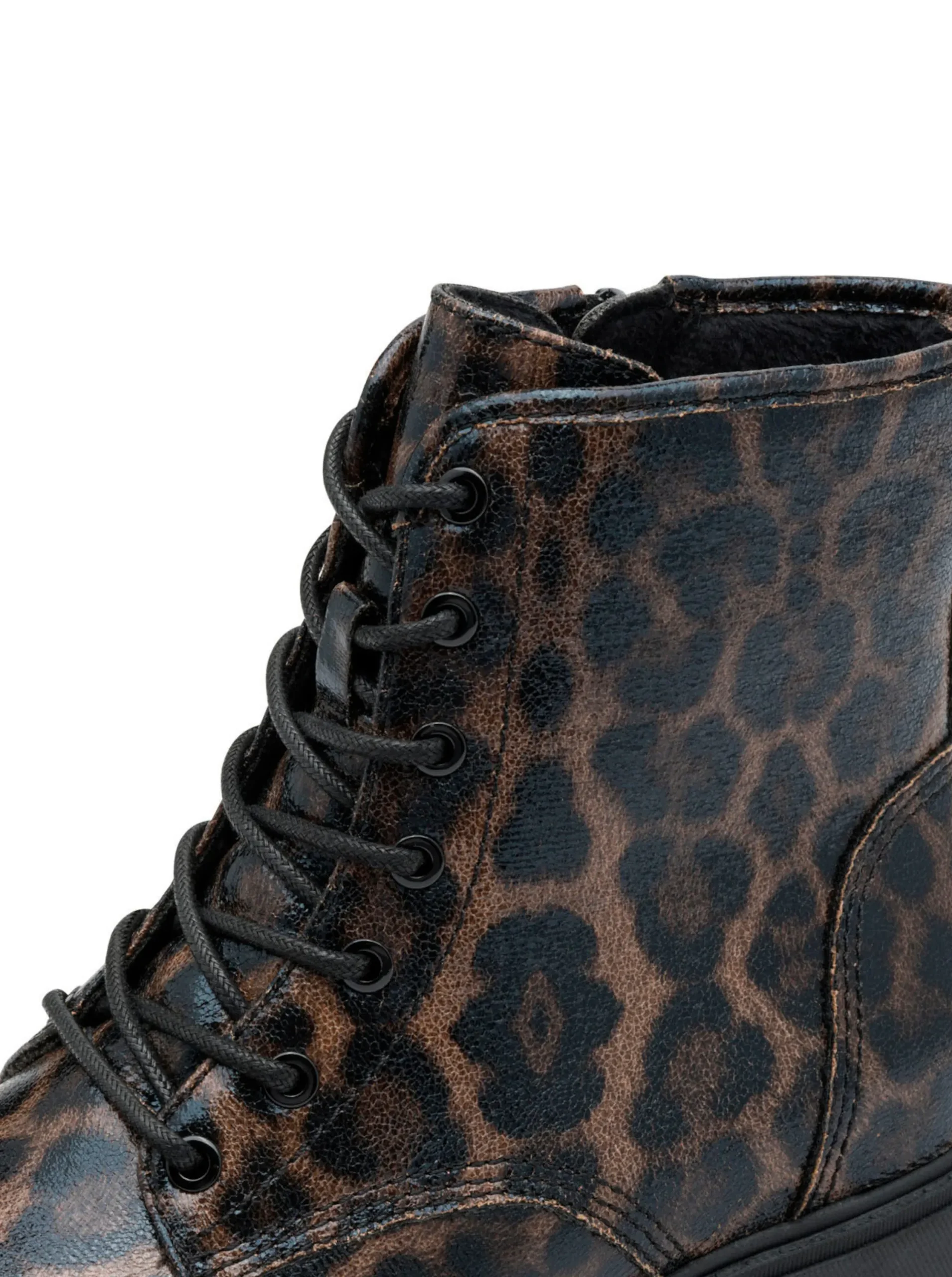 Stiefeletten|Stiefel|Jana Stiefelette schwarz-gemustert