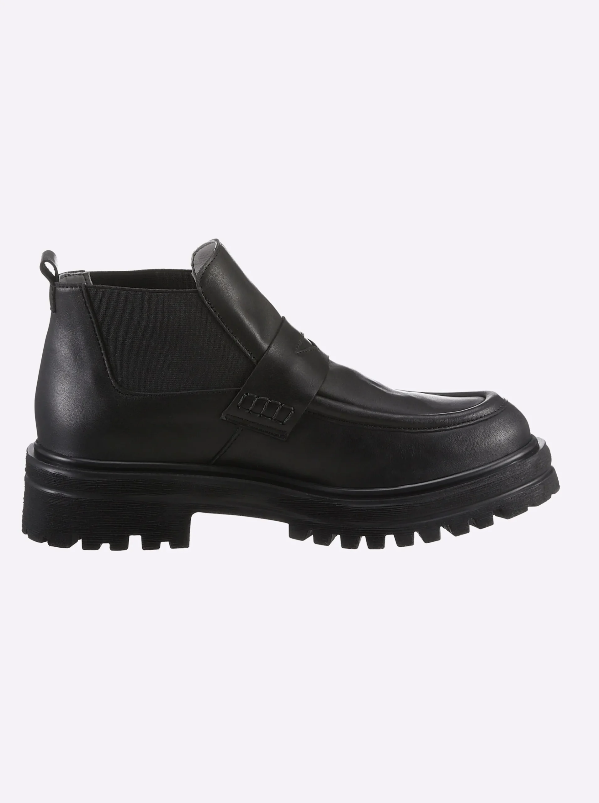 Stiefeletten|Stiefel|heine Stiefelette schwarz