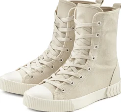Stiefeletten|Stiefel|LASCANA Stiefelette beige