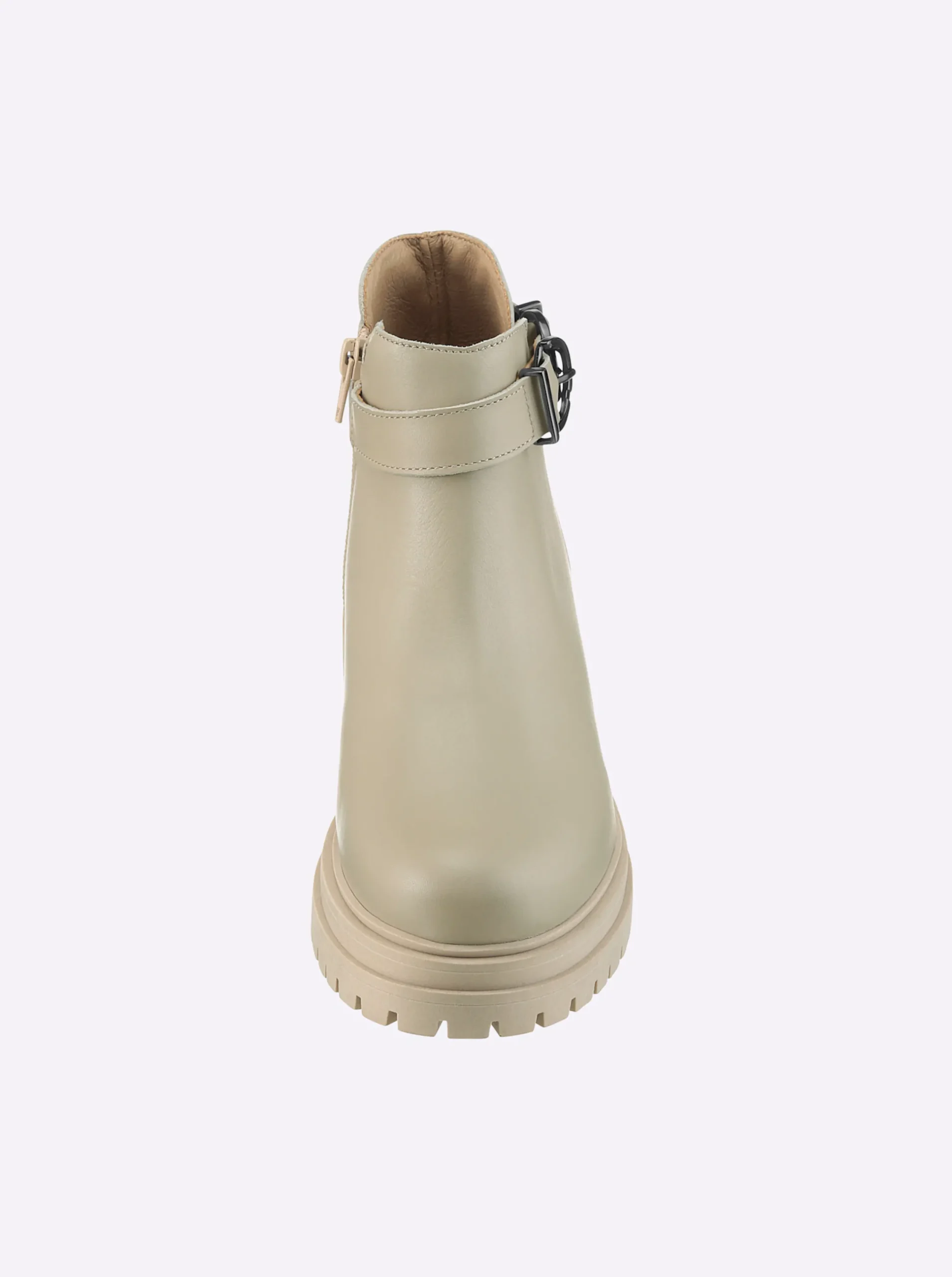 Stiefeletten|Stiefel|heine Stiefelette ecru