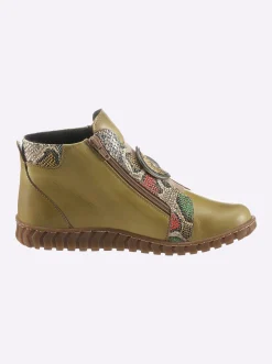 Stiefeletten|Stiefel|Gemini Stiefelette oliv