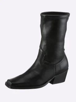 Stiefeletten|Stiefel|heine Stiefelette schwarz