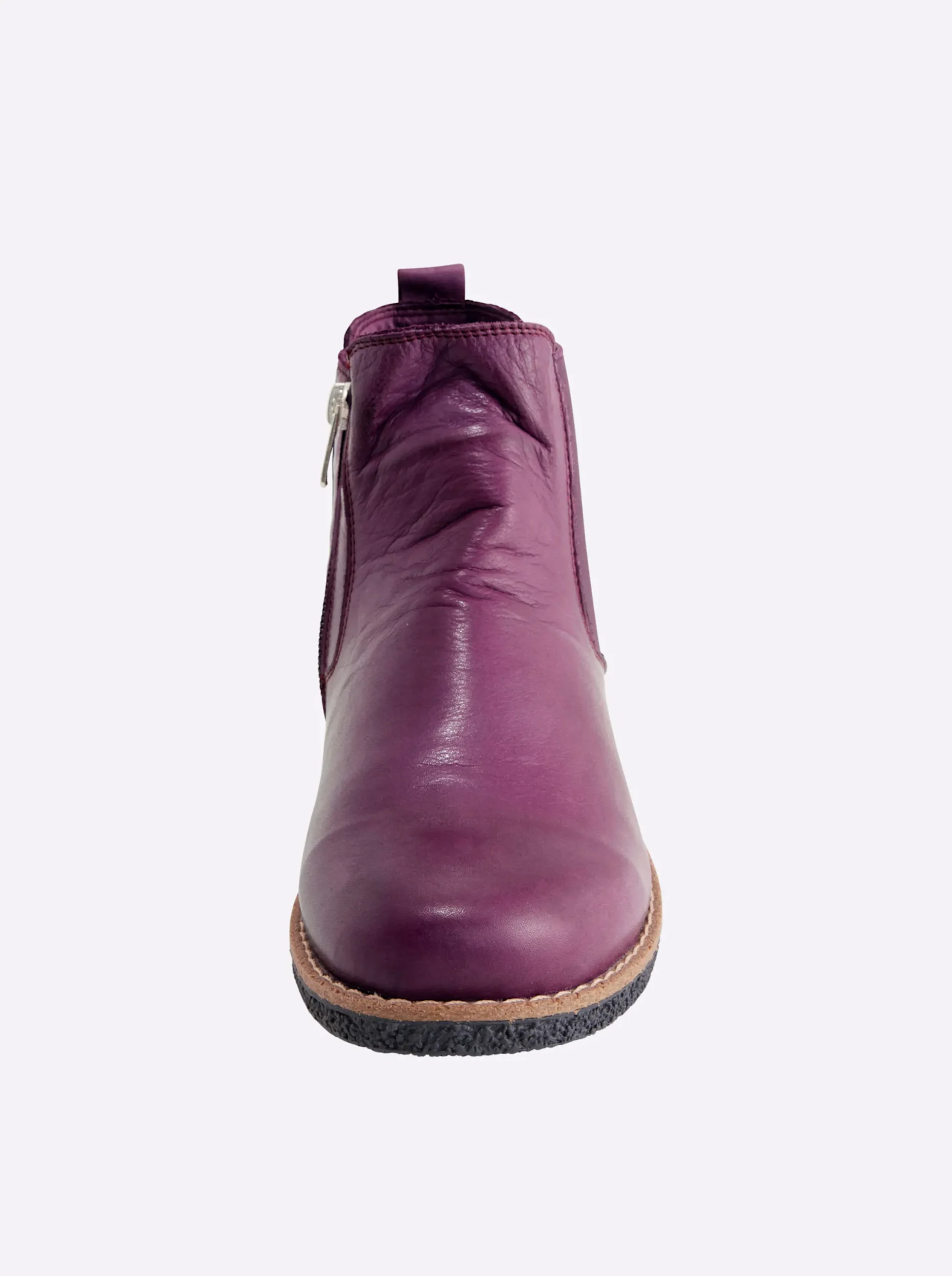 Stiefeletten|Stiefel|Andrea Conti Stiefelette pflaume