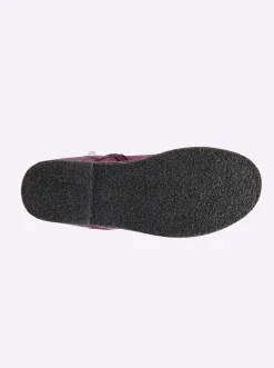 Stiefeletten|Stiefel|Andrea Conti Stiefelette pflaume