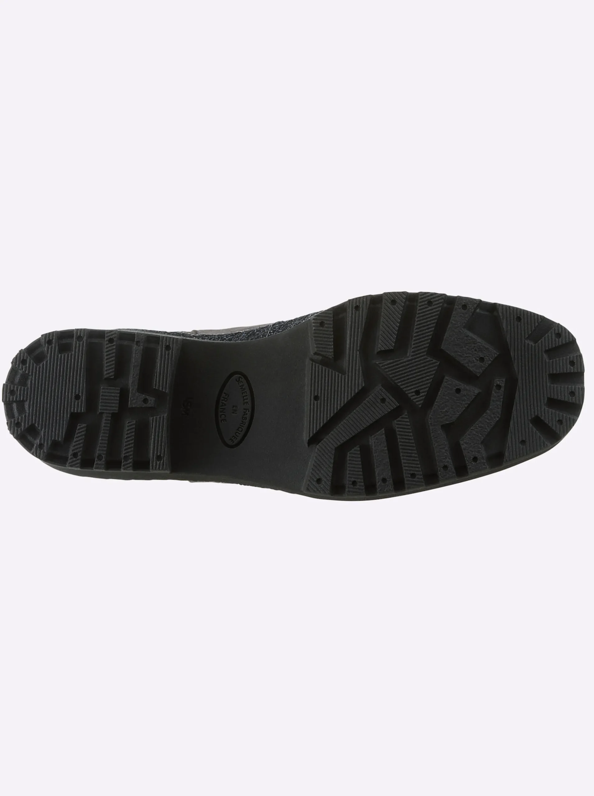 Stiefeletten|Stiefel|heine Stiefelette grau-bleu-metallic