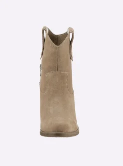 Stiefeletten|Stiefel|heine Stiefelette taupe