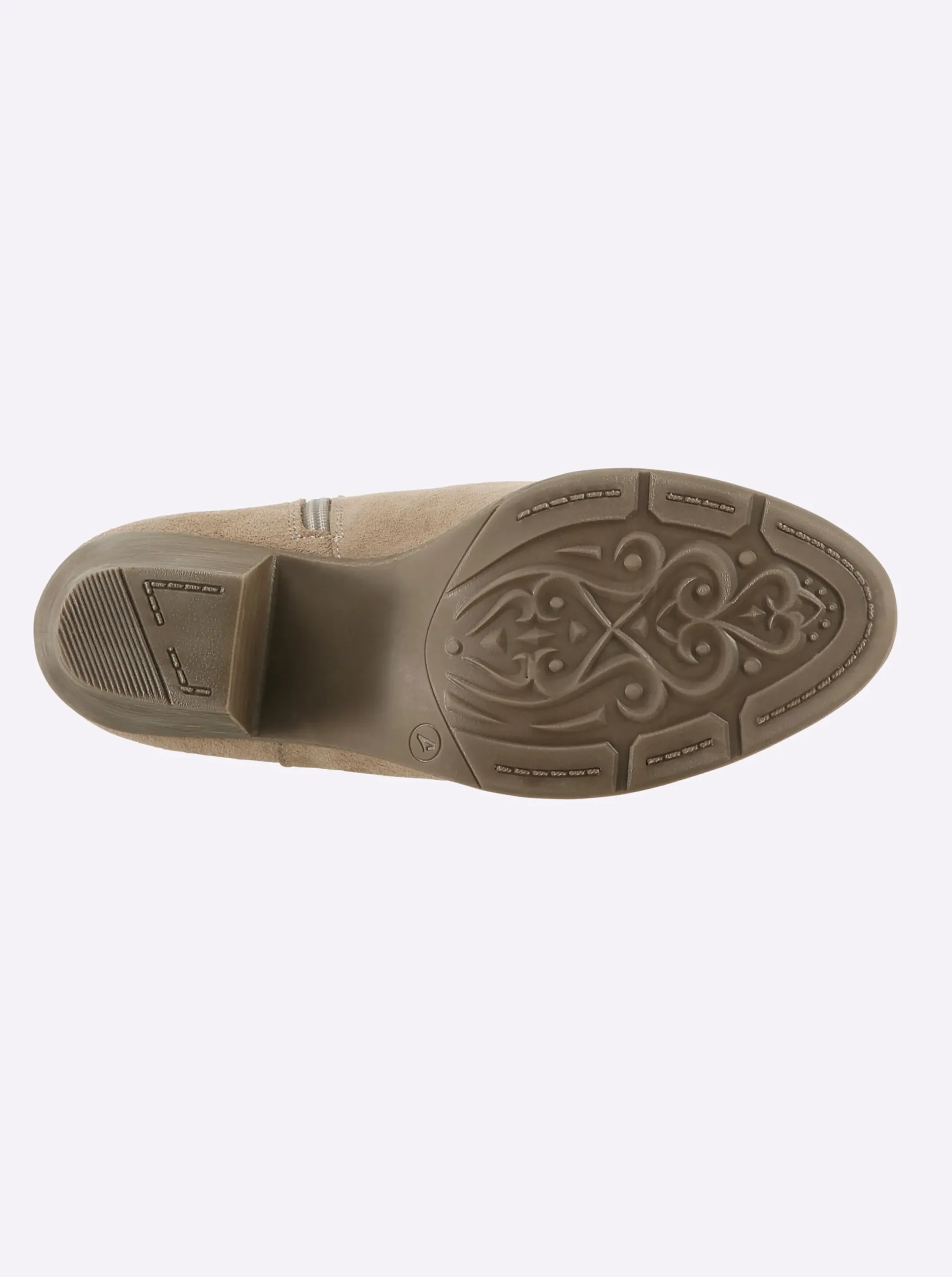 Stiefeletten|Stiefel|heine Stiefelette taupe