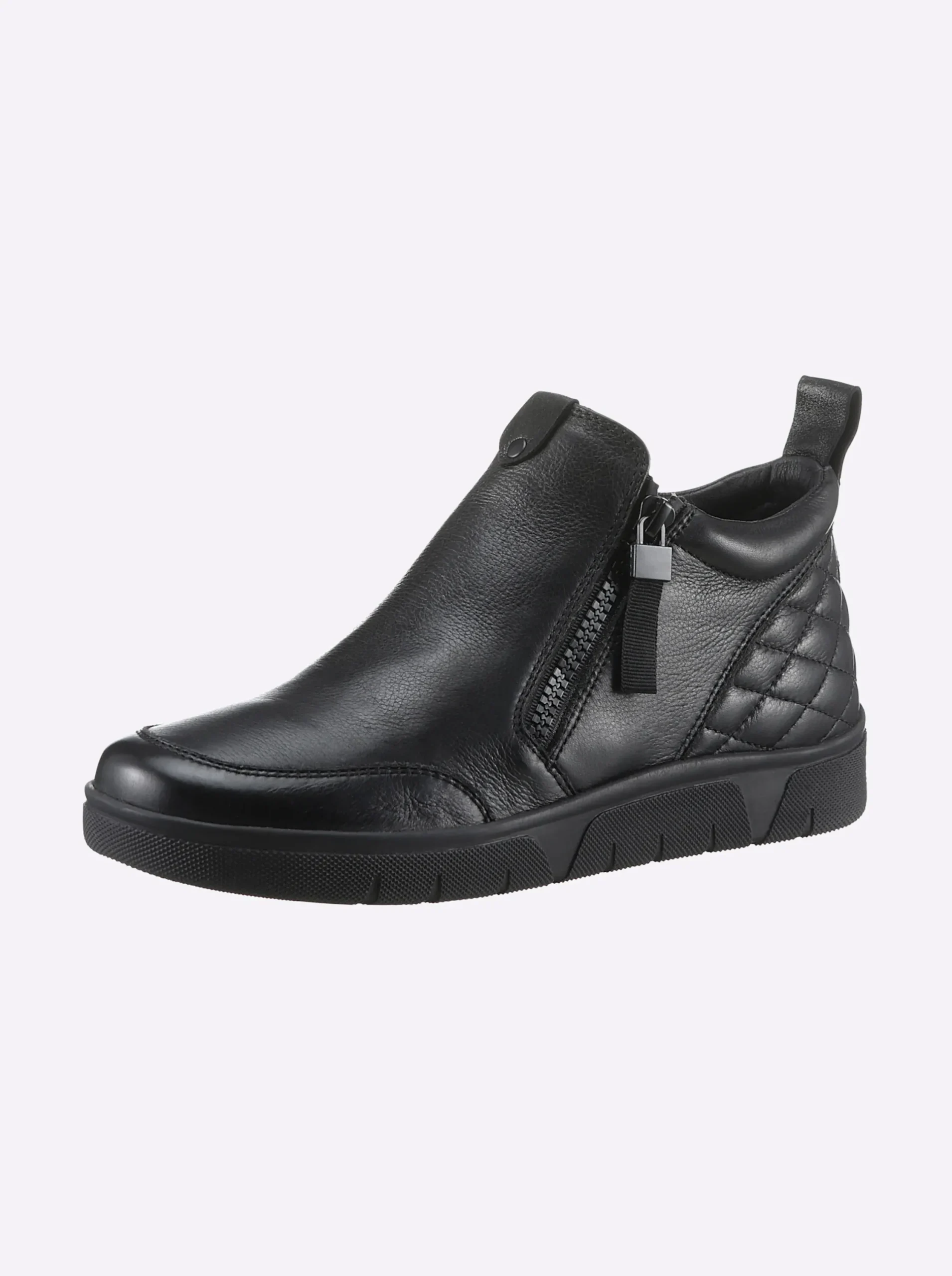 Stiefeletten|Stiefel|Reflexan Stiefelette schwarz