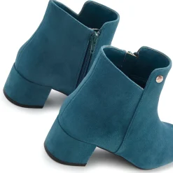 Stiefeletten|Stiefel|LASCANA Stiefelette petrol