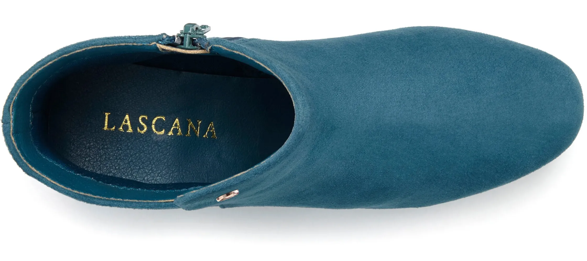Stiefeletten|Stiefel|LASCANA Stiefelette petrol