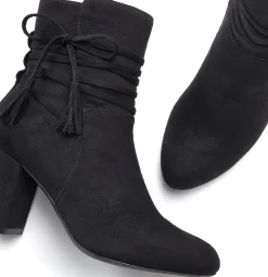 Stiefeletten|Stiefel|LASCANA Stiefelette schwarz