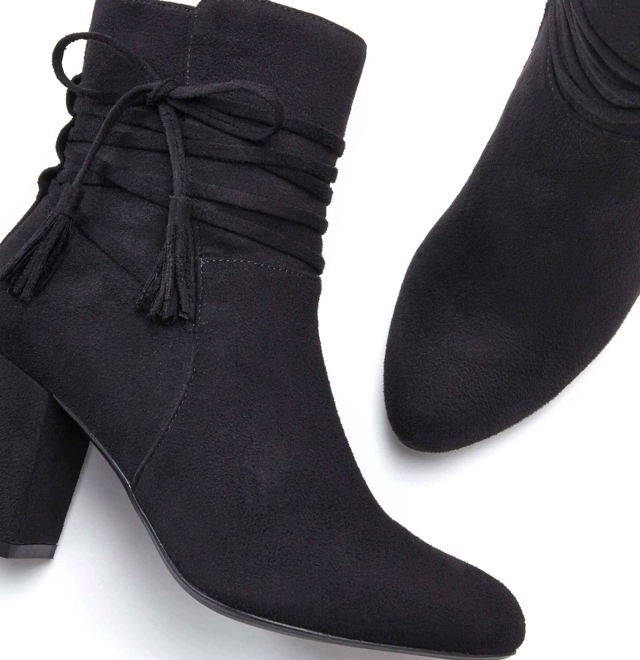 Stiefeletten|Stiefel|LASCANA Stiefelette schwarz