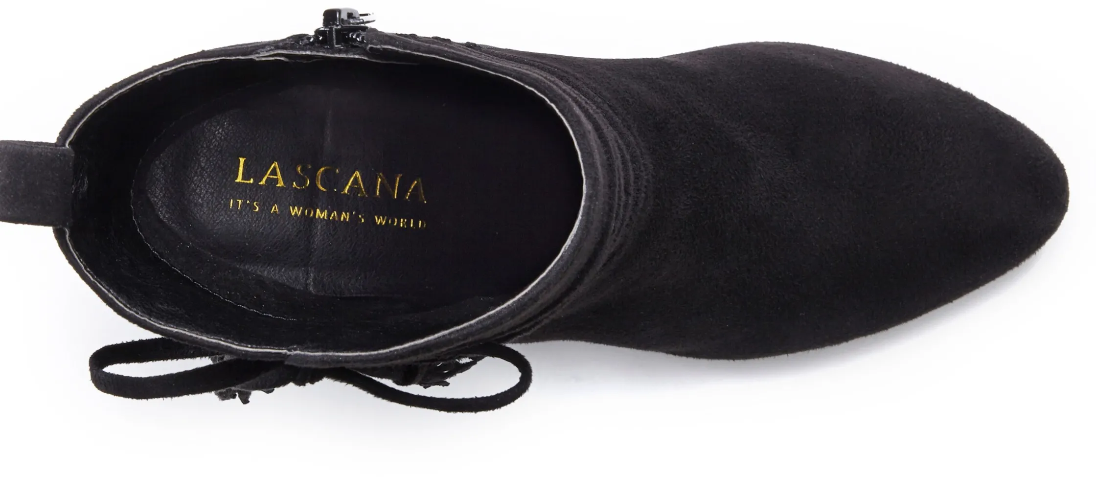 Stiefeletten|Stiefel|LASCANA Stiefelette schwarz