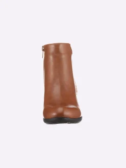 Stiefeletten|Stiefel|Andrea Conti Stiefelette cognac